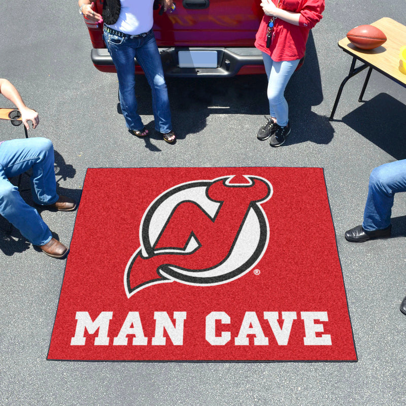 New Jersey Devils NHL Man Cave Tailgater Mat