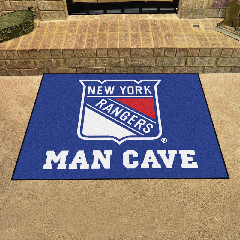 New York Rangers NHL Man Cave All-Star Mat