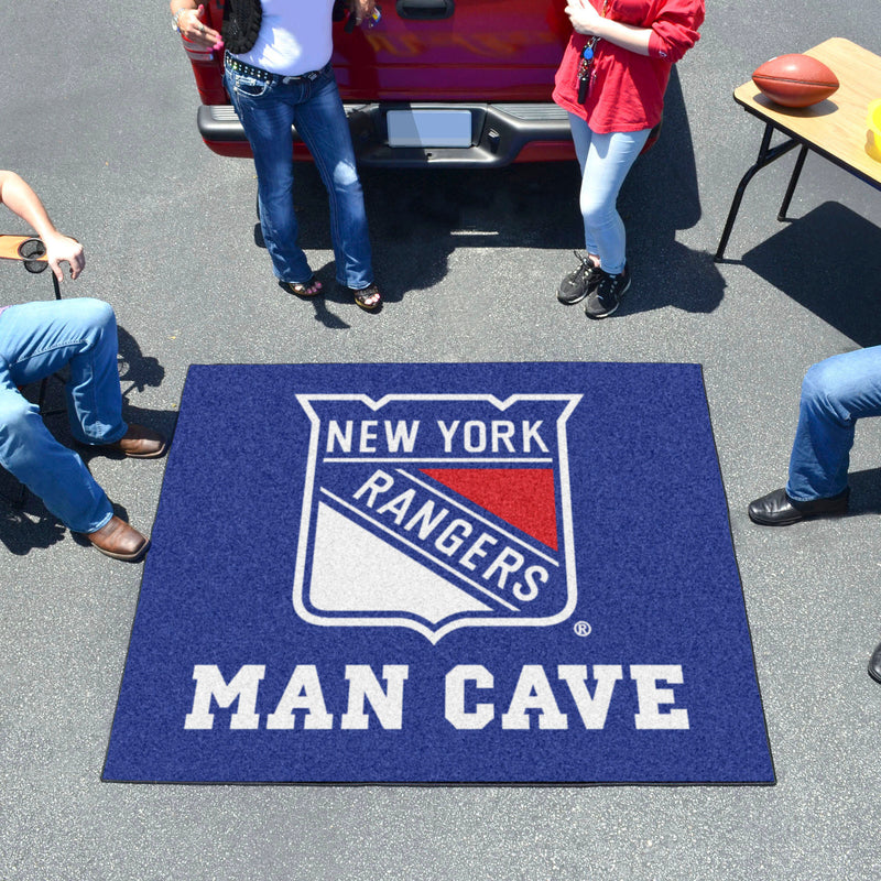 New York Rangers NHL Man Cave Tailgater Mat