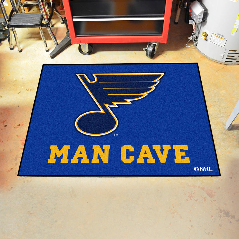 St. Louis Blues NHL Man Cave All-Star Mat