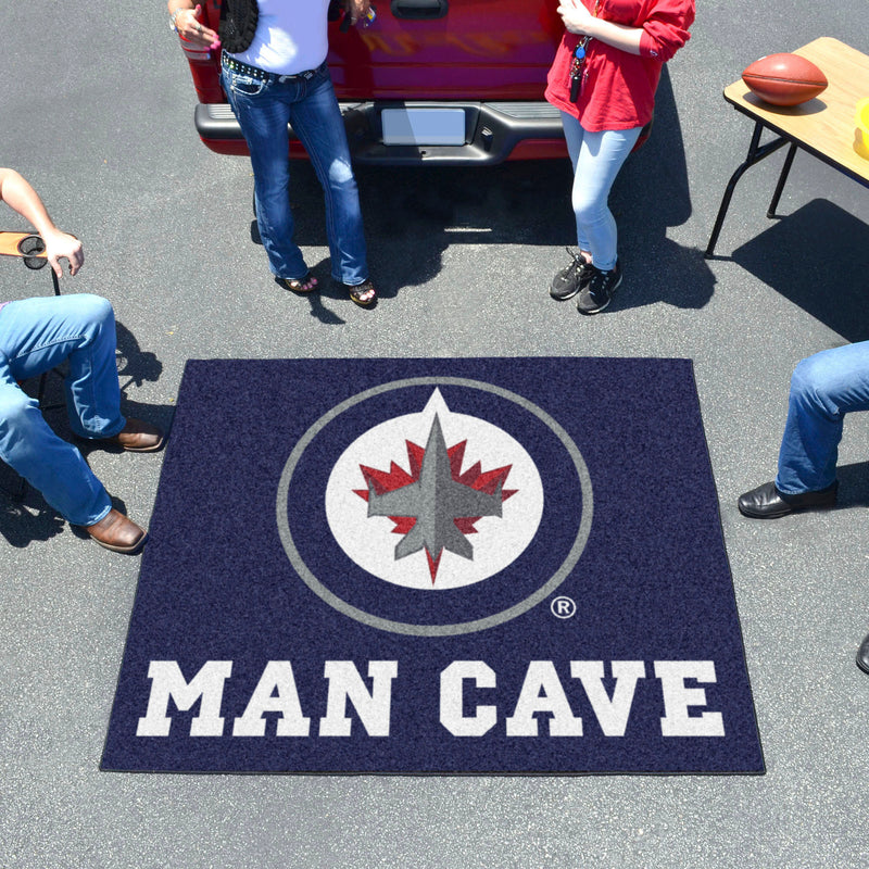 Winnipeg Jets NHL Man Cave Tailgater Mat