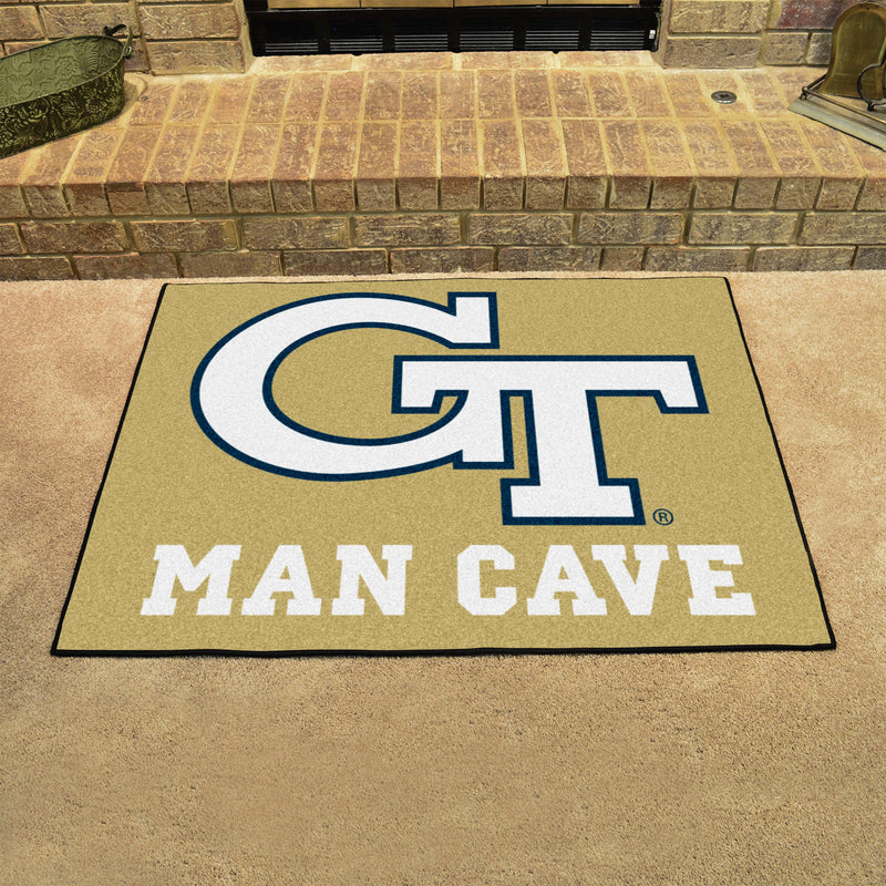 Georgia Tech Collegiate Man Cave All-Star Mat