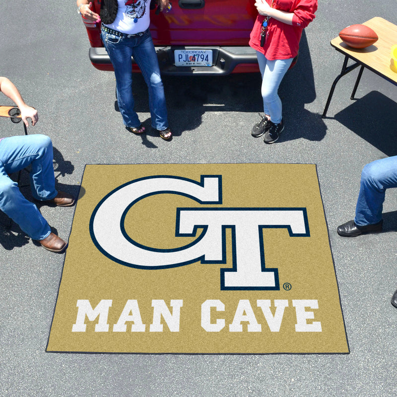 Georgia Tech Collegiate Man Cave Tailgater Mat