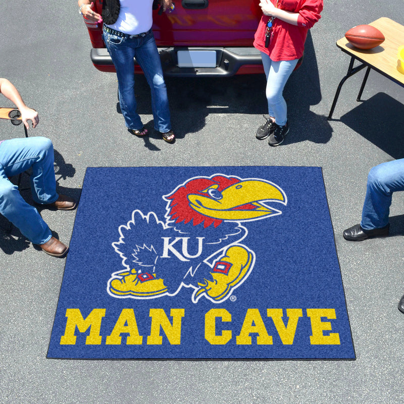 University of Kansas Collegiate Man Cave Tailgater Mat