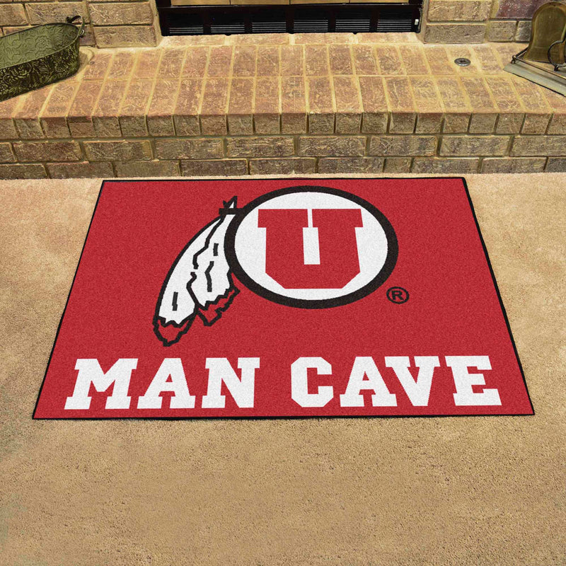University of Utah Collegiate Man Cave All-Star Mat
