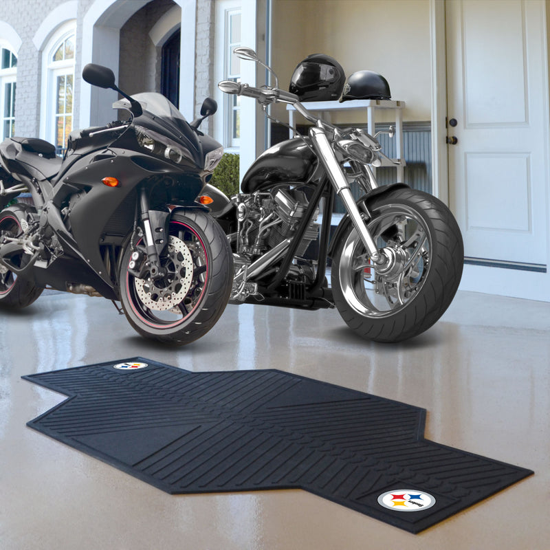 Pittsburgh Steelers NFL Motorcycle Mats