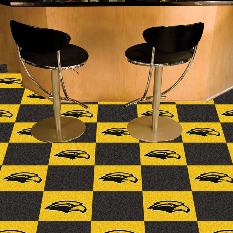 University of Southern Mississippi Collegiate Team Carpet Tiles