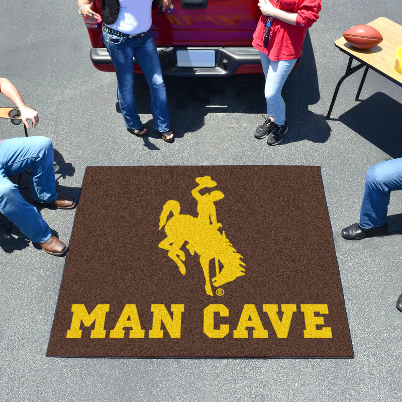 University of Wyoming Collegiate Man Cave Tailgater Mat