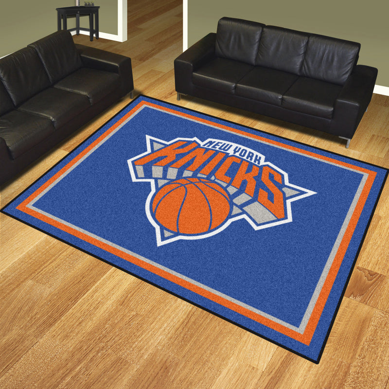 New York Knicks NBA 8x10 Plush Rug
