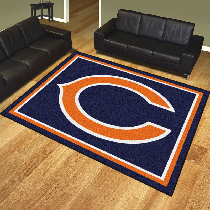 Chicago Bears NFL 8x10 Plush Rugs