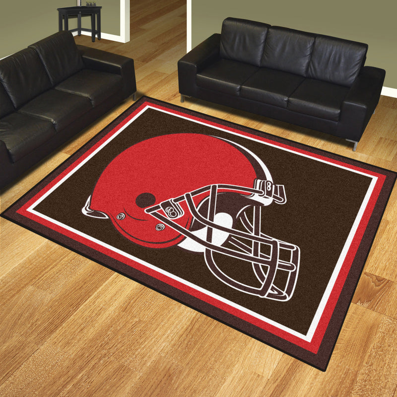 Cleveland Browns NFL 8x10 Plush Rugs