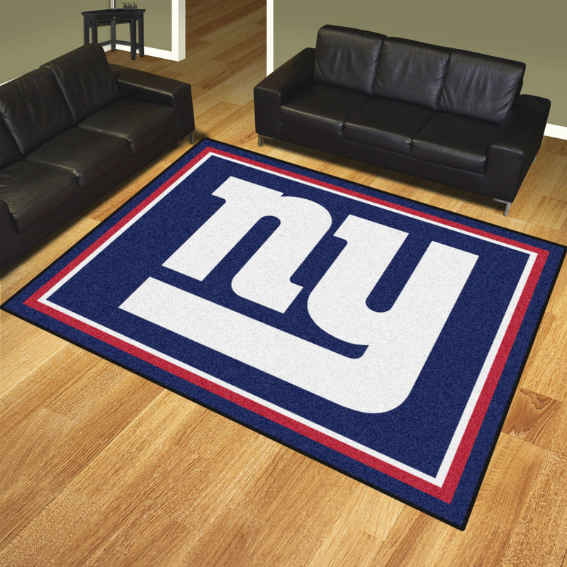 New York Giants NFL 8x10 Plush Rugs