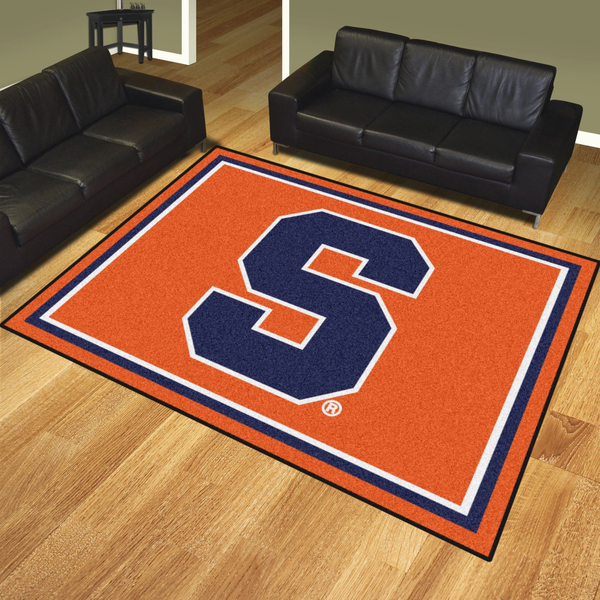 Collegiate Rugs Syracuse University Collegiate 8x10 Plush Rug | Made in the USA