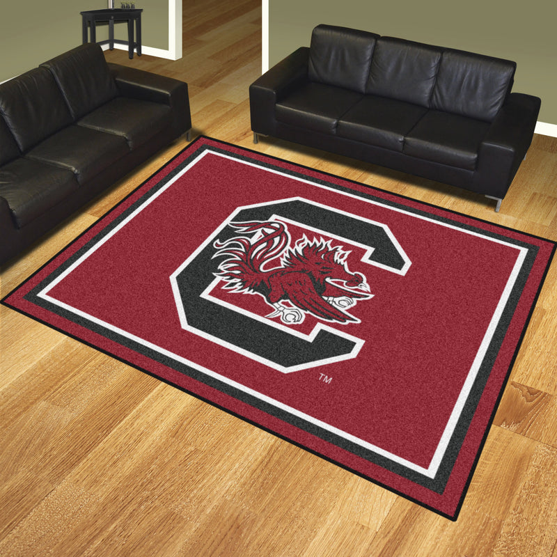 University of South Carolina Collegiate 8x10 Plush Rug