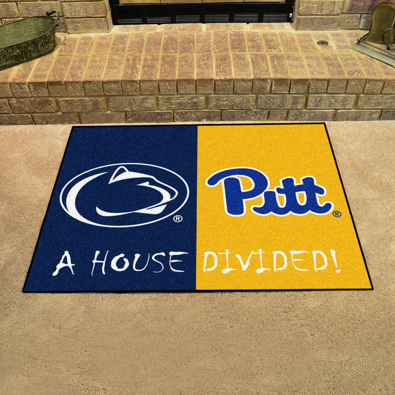 House Divided - Penn State / Pittsburgh Collegiate Mat