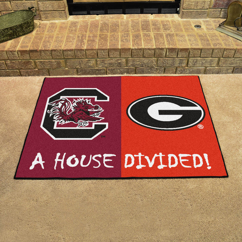 House Divided - South Carolina / Georgia Collegiate Mat