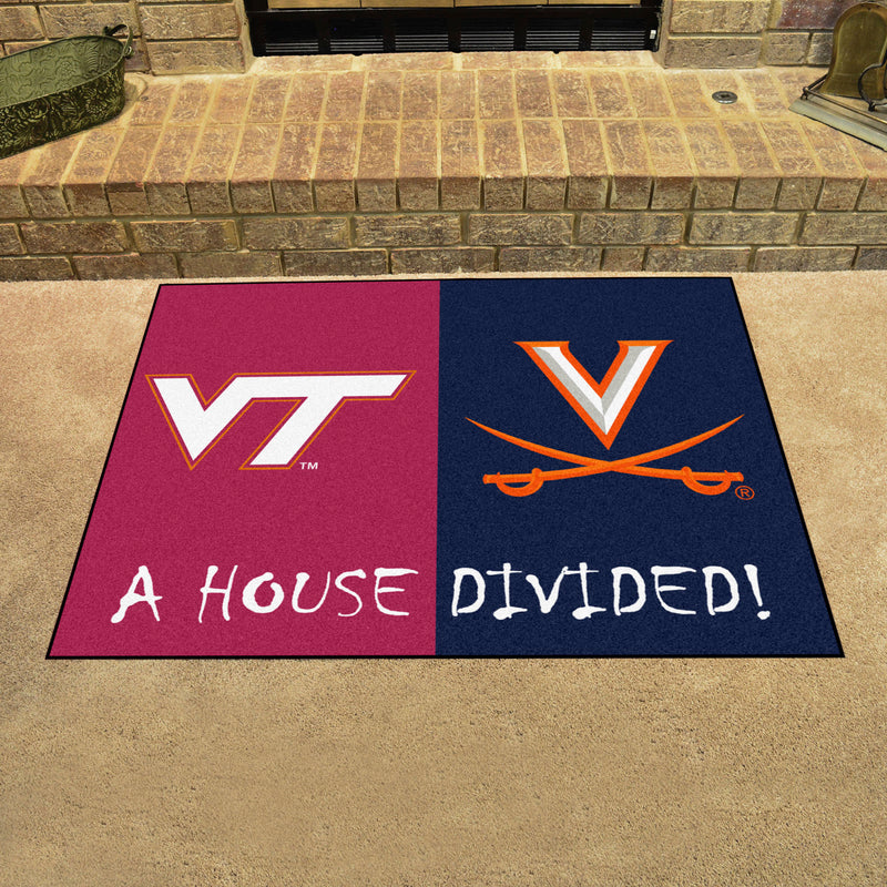 House Divided - Virginia Tech / Virginia Collegiate Mat