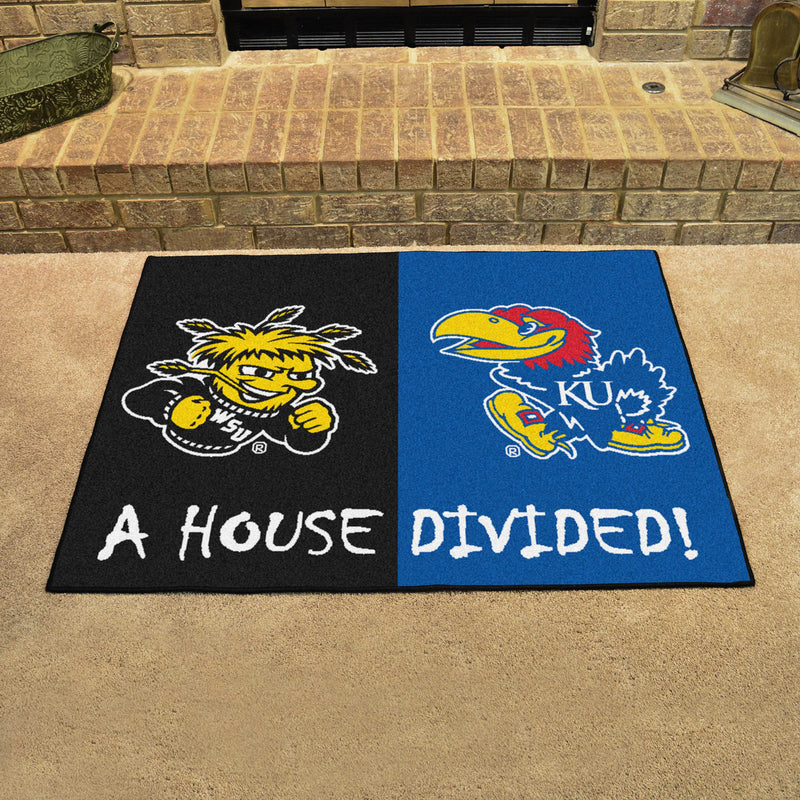 House Divided - Wichita State / Kansas Collegiate Mat