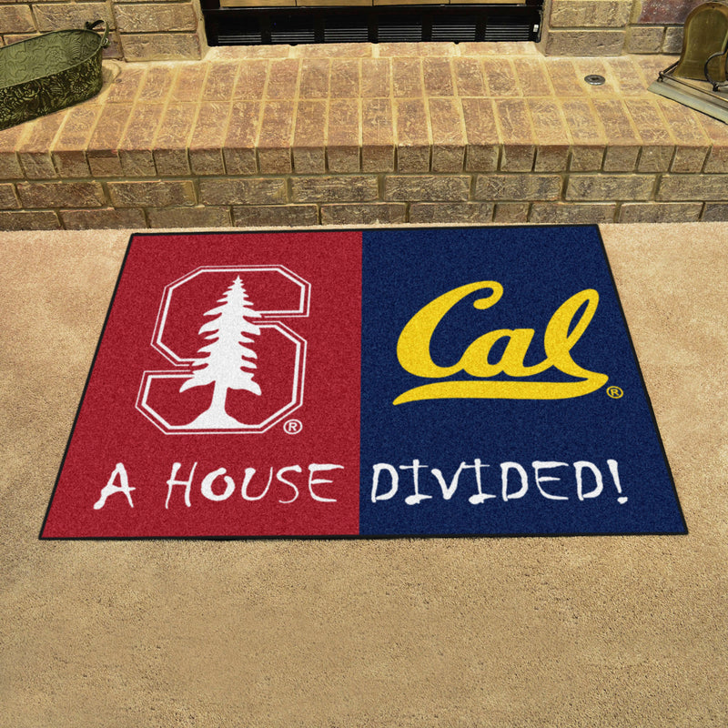 House Divided - Stanford / California Berkeley Collegiate Mat
