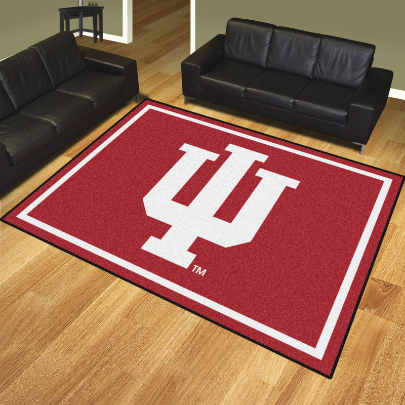 Indiana University Collegiate 8x10 Plush Rug