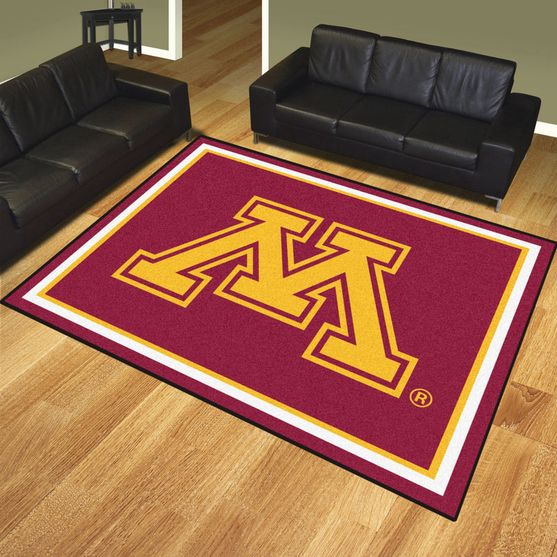 University of Minnesota Collegiate 8x10 Plush Rug