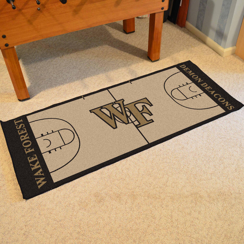 Wake Forest University Collegiate NCAA Basketball Runner Mat