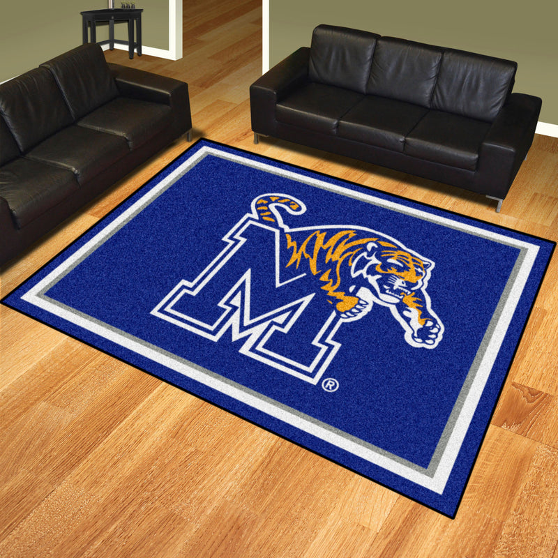 University of Memphis Collegiate 8x10 Plush Rug