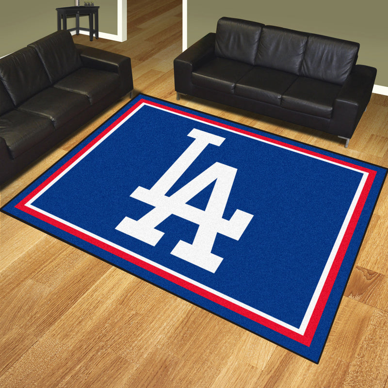 Los Angeles Dodgers Alternative MLB 8x10 Plush Rugs