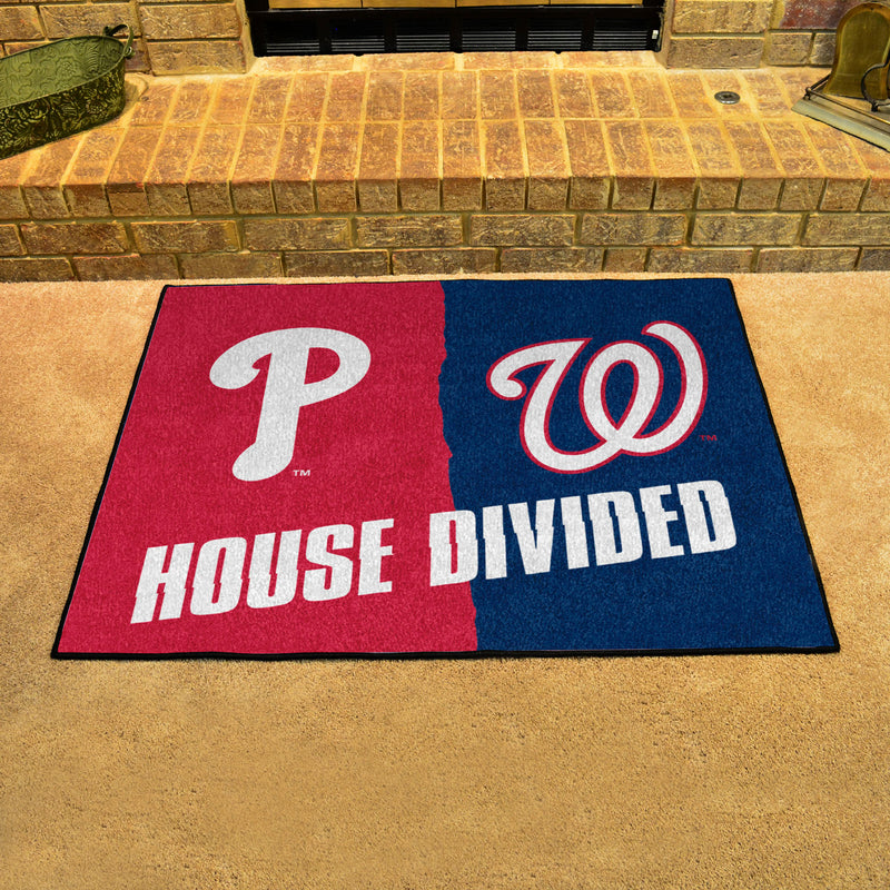 House Divided - Phillies / Nationals MLB Mats