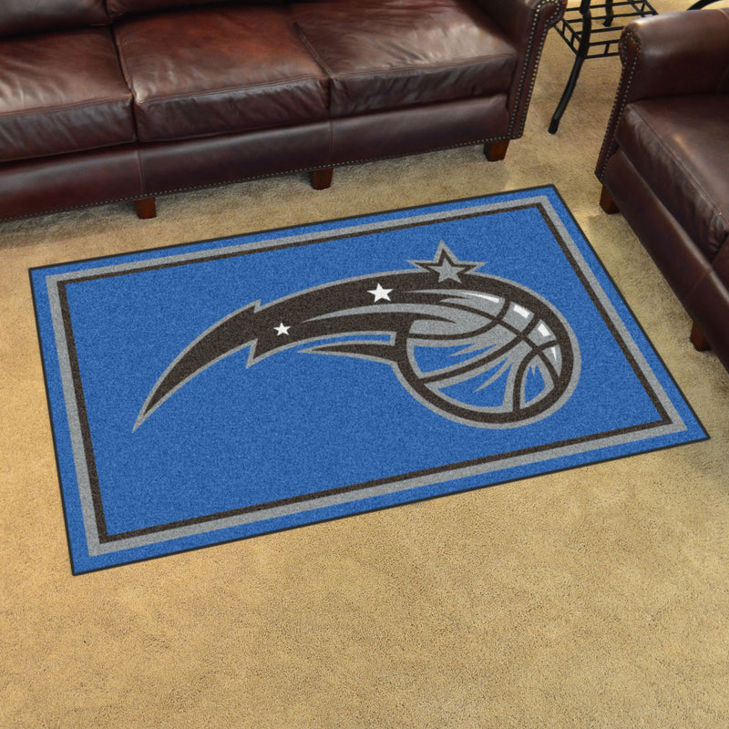 Orlando Magic NBA 4x6 Plush Rug