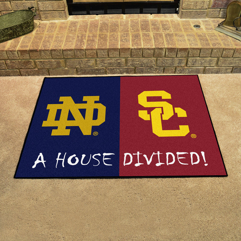 House Divided - Notre Dame / Southern Cal Collegiate Mat