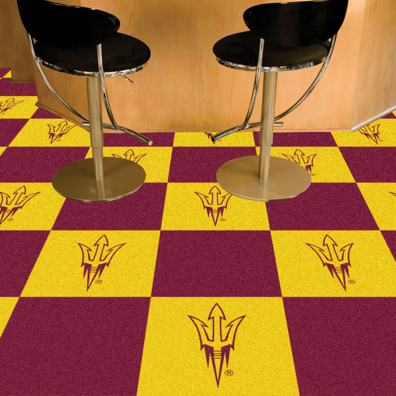 Arizona State University Collegiate Team Carpet Tiles