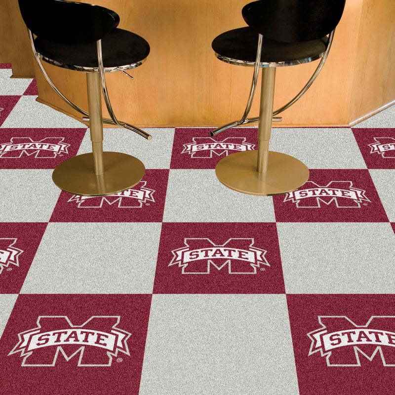 Mississippi State University Collegiate Team Carpet Tiles