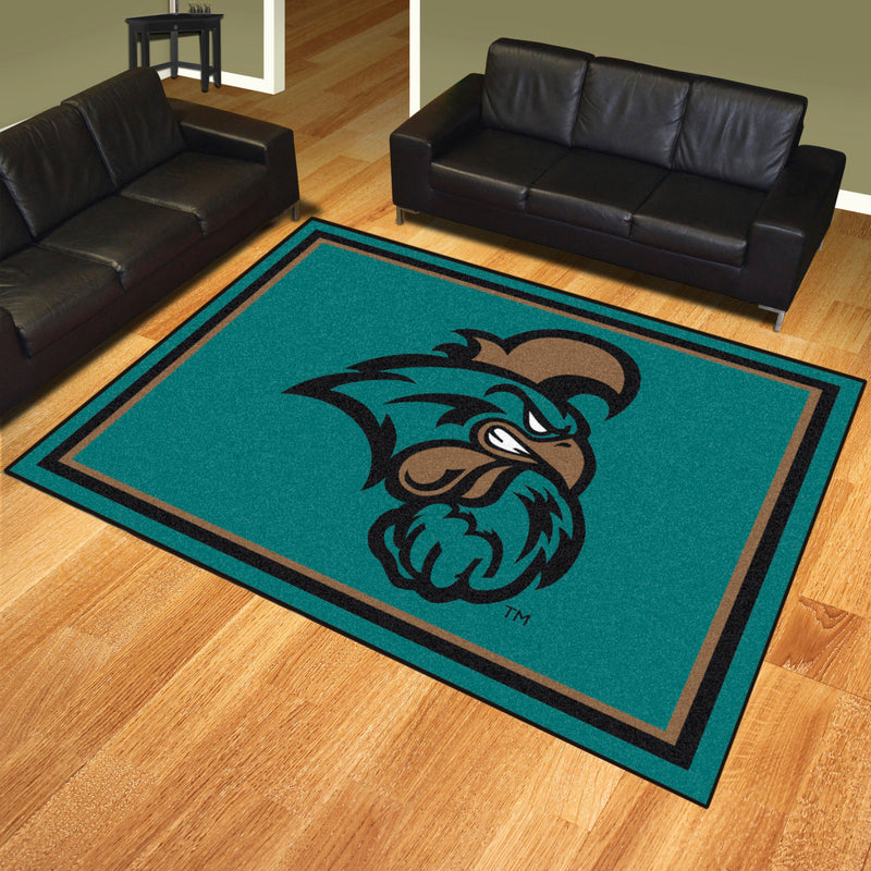 Coastal Carolina Collegiate 8x10 Plush Rug