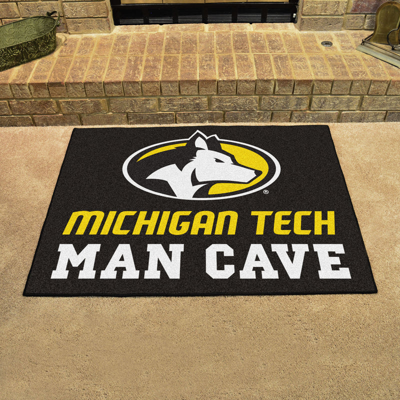 Michigan Tech University Collegiate Man Cave All-Star Mat
