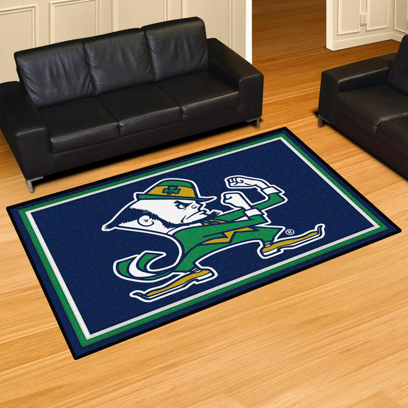 Notre Dame Fighting Irish Collegiate 5x8 Plush Rug