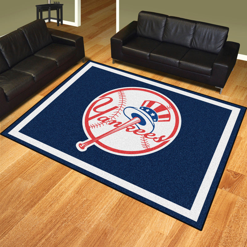 New York Yankees Baseball MLB 8x10 Plush Rugs