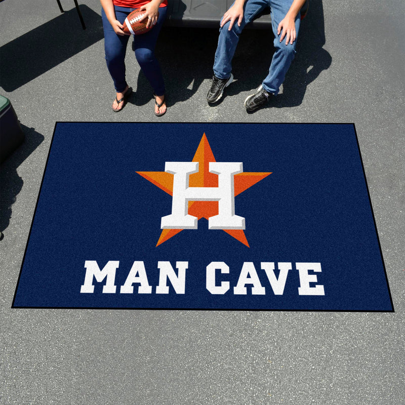 Houston Astros MLB Man Cave Ultimat Rectangular Mats