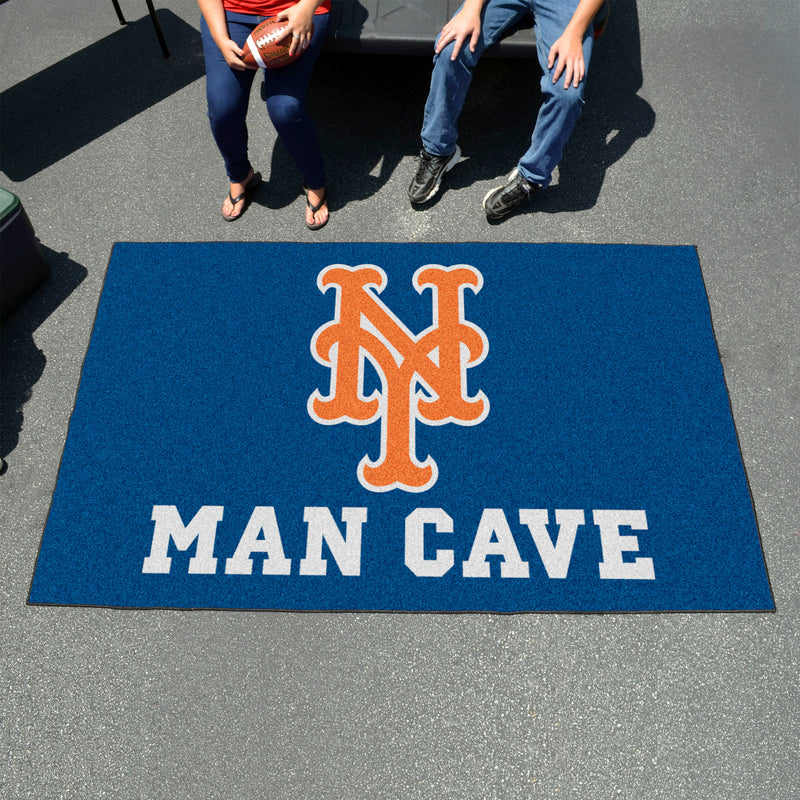 New York Mets MLB Man Cave Ultimat Rectangular Mats