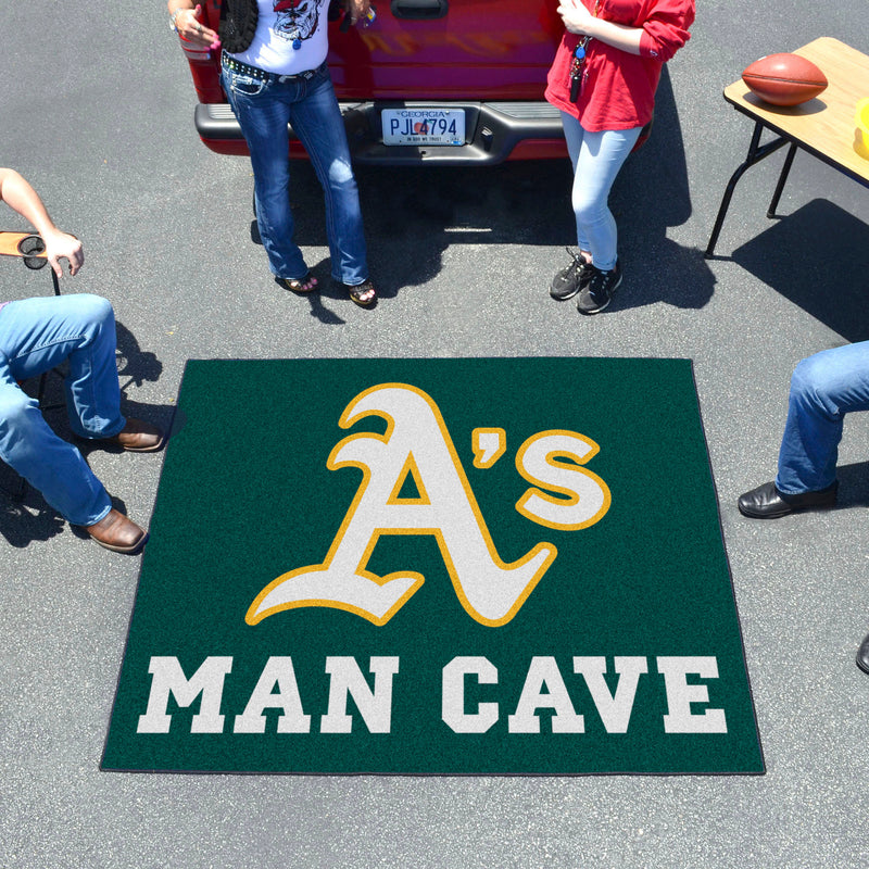 Oakland Athletics MLB Man Cave Tailgater Mats