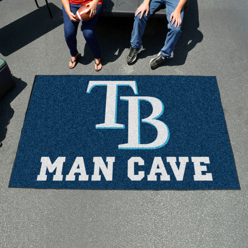 Tampa Bay Rays MLB Man Cave Ultimat Rectangular Mats