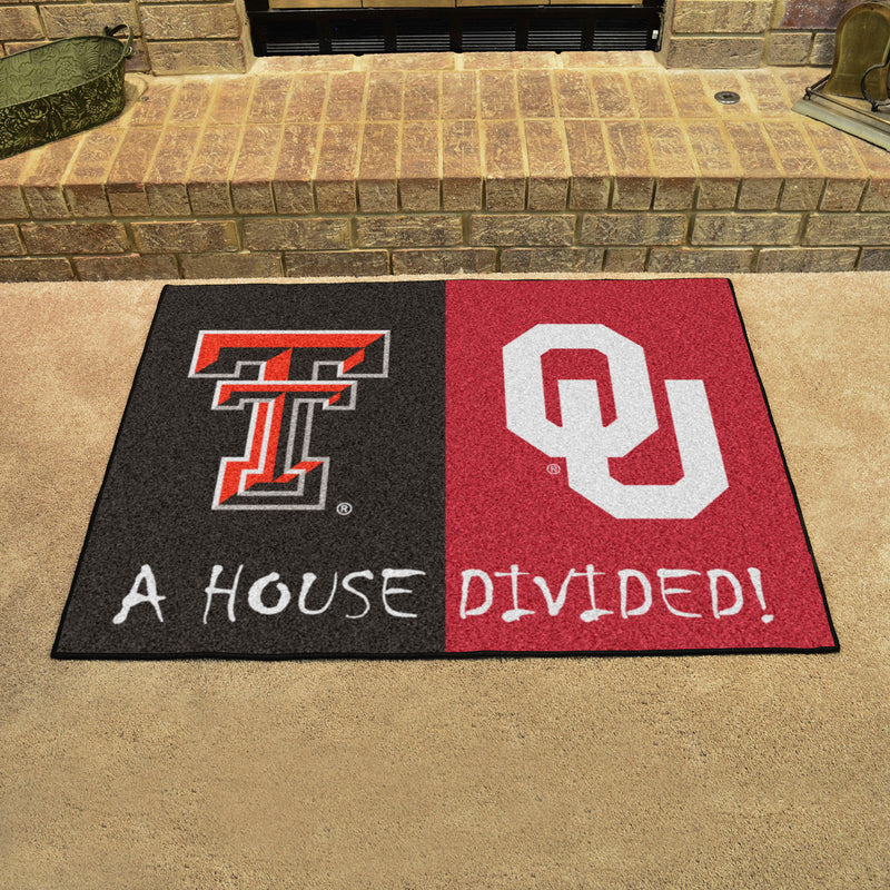 House Divided - Texas Tech / Oklahoma Collegiate Mat