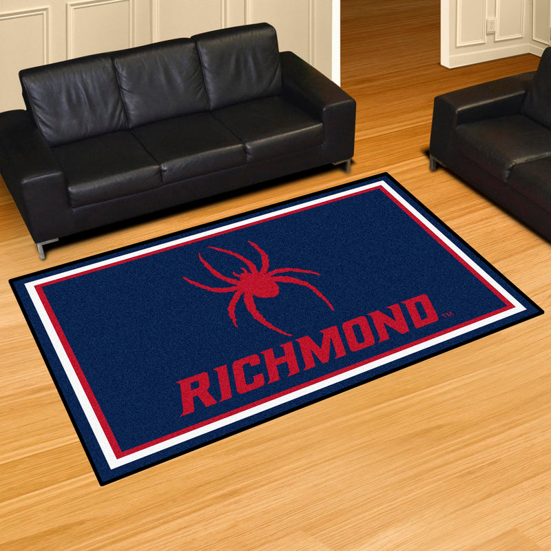 University of Richmond Collegiate 5x8 Plush Rug