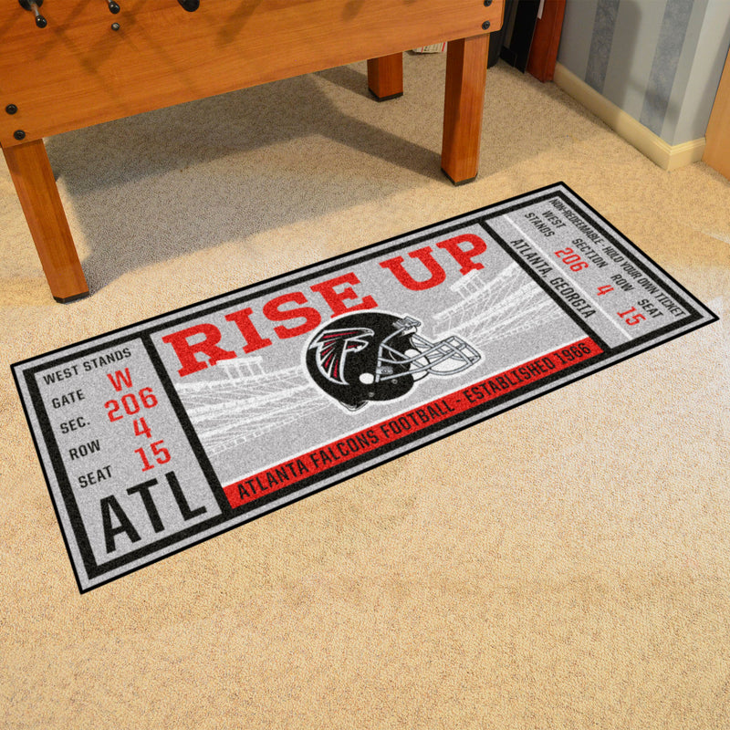 Atlanta Falcons NFL Ticket Runner Mats