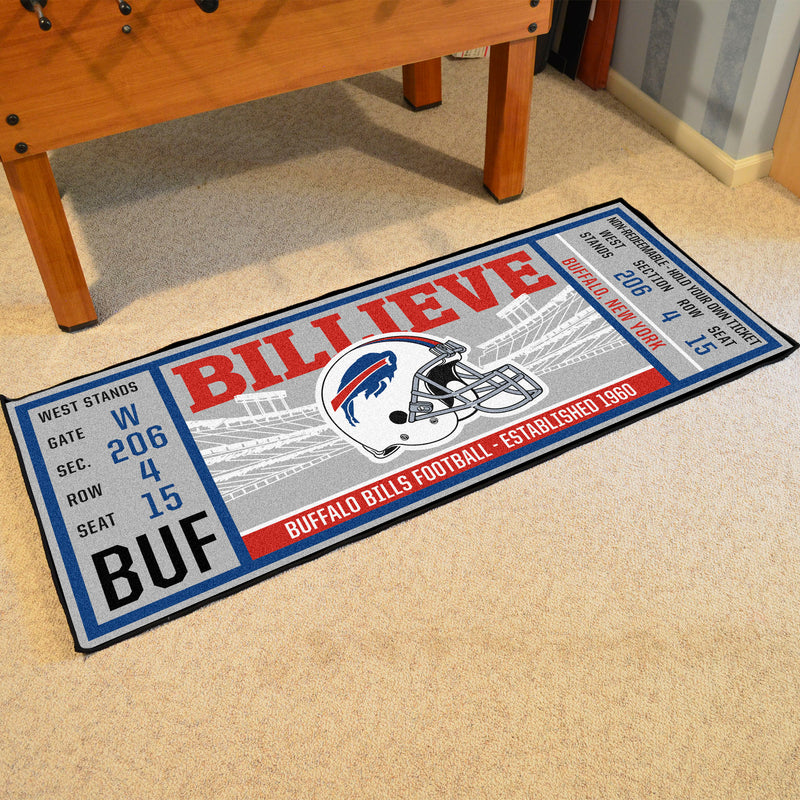 Buffalo Bills NFL Ticket Runner Mats