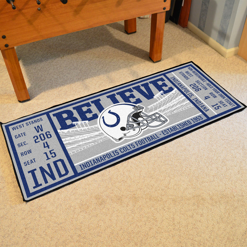 Indianapolis Colts NFL Ticket Runner Mats
