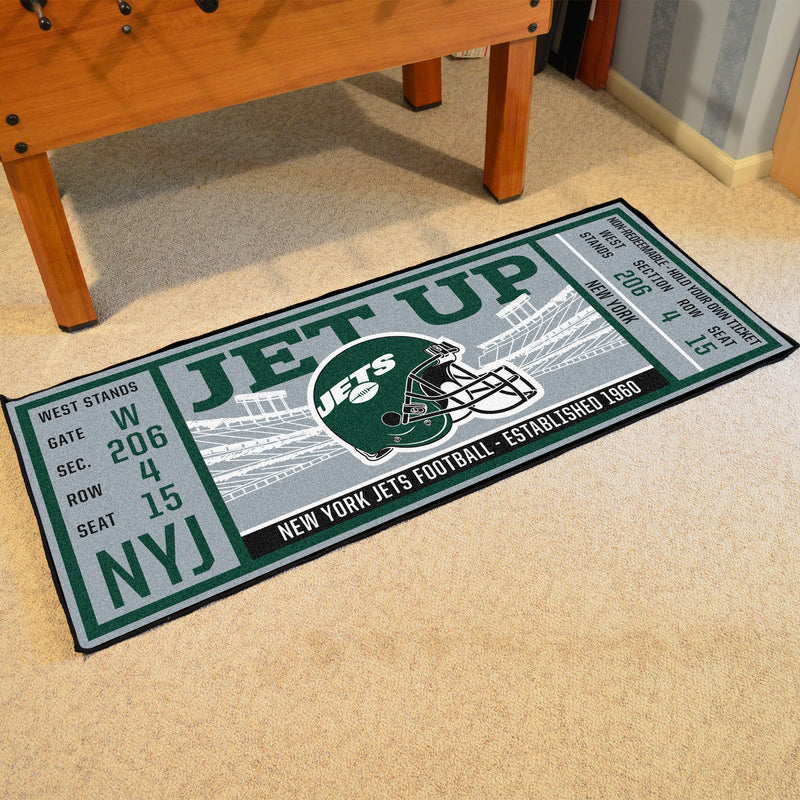 New York Jets NFL Ticket Runner Mats