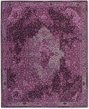 Saxon Aubergine Drayton Collection Area Rug