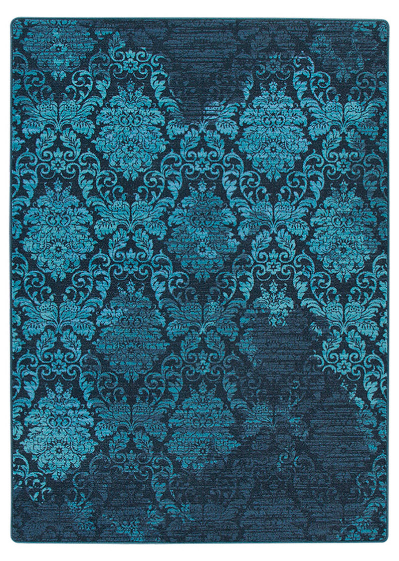 Wadsworth Mystical Teal Drayton Collection Area Rug