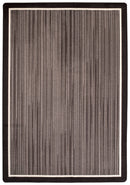 Night Rhythm Grayscale In the Moment Collection Area Rug